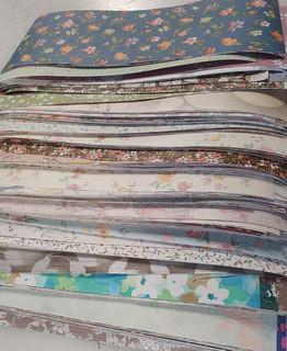 13915 Diy scrapbookpapier vintage behang knutselpapier, Huis en Inrichting, Stoffering | Behang, minder dan 10 m², Ophalen of Verzenden