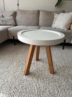 Massief eikenhouten bijzettafel JSD Woods, Ophalen, Minder dan 45 cm, Minder dan 55 cm, Gebruikt