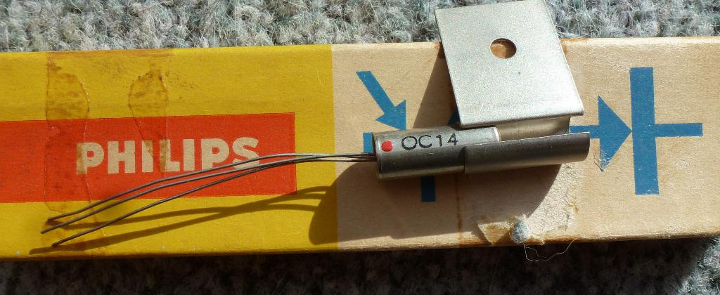 Vintage OC14 germanium transistor NOS met doosje., Ophalen of Verzenden, Nieuw