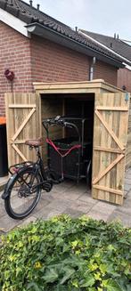Berging schuur voor motor/scooter/elektrische fiets/mp3, Ophalen of Verzenden, Nieuw, Hout, Overige typen