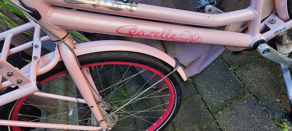 Roze fiets, 47 tot 50 cm, Ophalen, Gebruikt, Gezelle