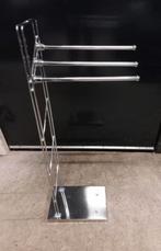 Stijlvol verchroomd handdoekenrek Apollo met 3 armen, Ophalen, Gebruikt, Overige kleuren, Handdoekenrek