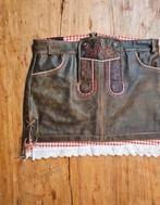 Lederhosen rok dames - Oktoberfest stijl, Bruin, Maat 46/48 (XL) of groter, Djt, Ophalen of Verzenden