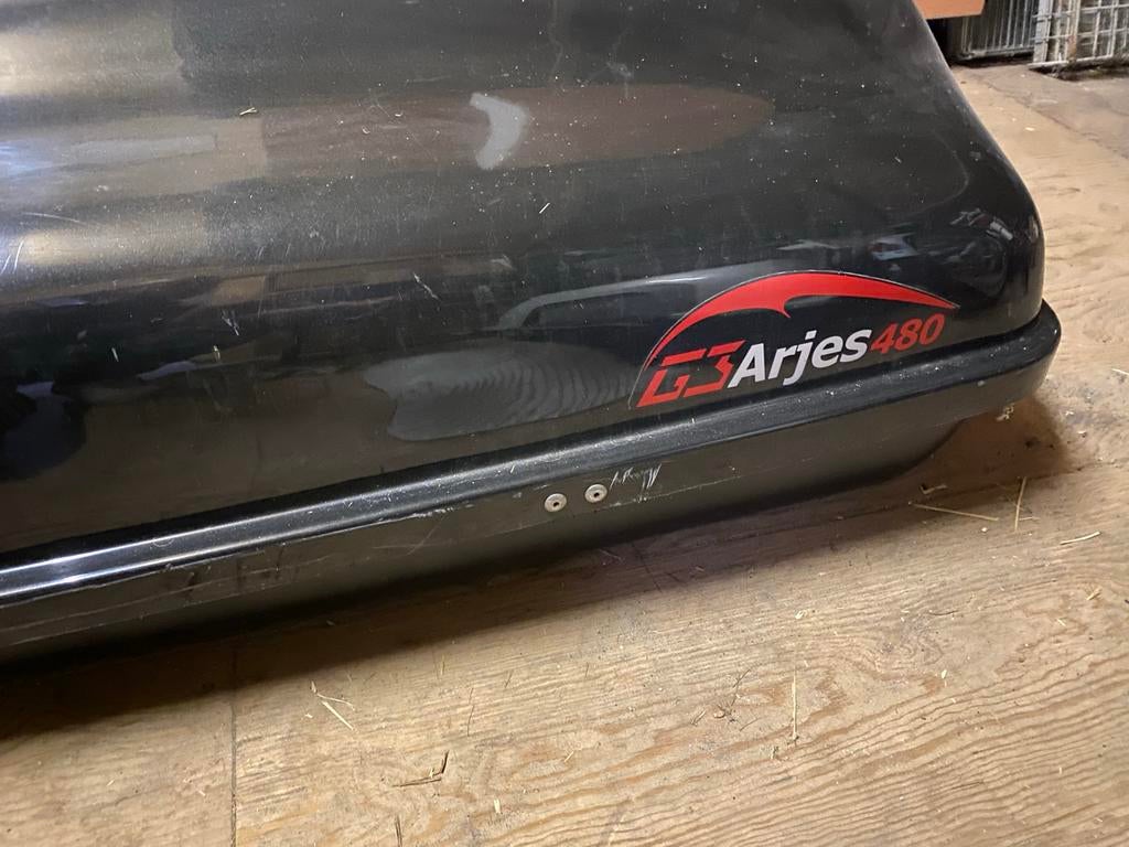 G3 Arjes 480 Dakkoffer - Ruime en Stevige Bagagebox, Auto diversen, Dakkoffers, Ophalen, Gebruikt