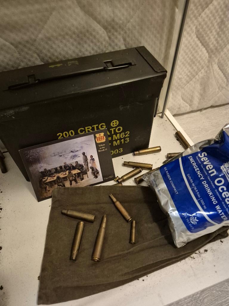 Munitie kistje, Verzamelen, Militaria | Algemeen, Ophalen of Verzenden, Landmacht, Nederland, Kist of Geocache