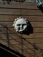 Decoratieve Zon Wanddecoratie van Beton, Tuin en Terras, Tuinbeelden, Ophalen of Verzenden, Gebruikt, Beton, Abstract beeld
