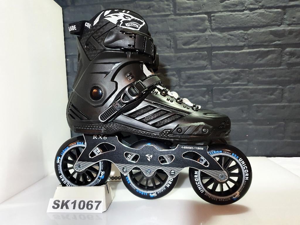 CB RX6 FSK Skeelers Skates 3x110 110mm Maat 43, Sport en Fitness, Skeelers, Overige merken, Verzenden, Nieuw, Kinderen