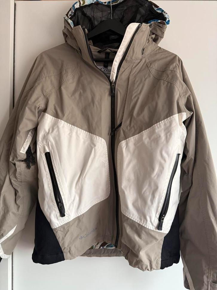Columbia Ski Jas Dames - Afneembare Capuchon, Kleding | Dames, Wintersportkleding, Zo goed als nieuw, Jack, Maat 42/44 (L), Ophalen of Verzenden