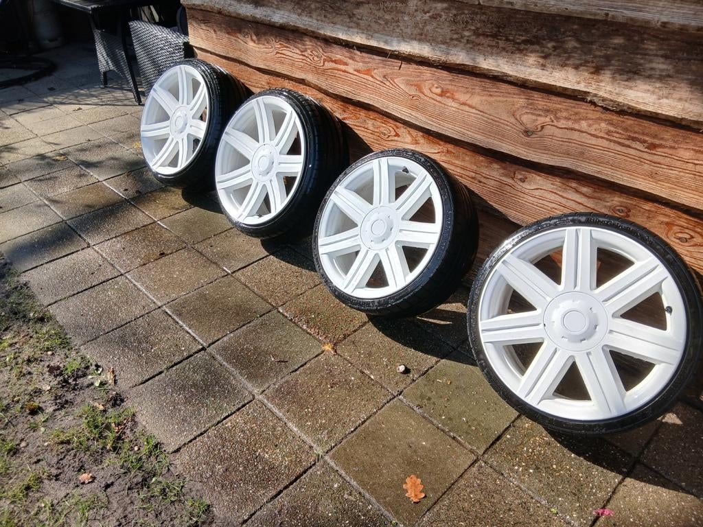 Crysler crossfire, Ruilen tegen andere dikke set 5×112, Auto-onderdelen, Banden en Velgen, Ophalen, 18 inch, Zomerbanden