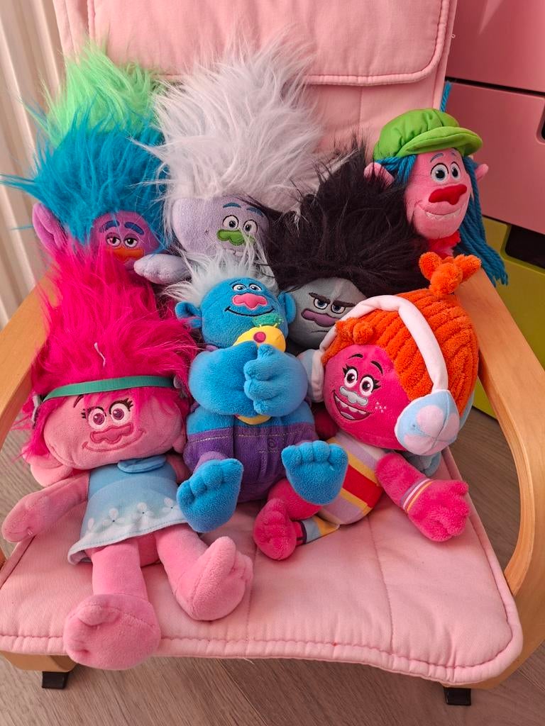 Trolls Knuffel Collectie, Ophalen, Gebruikt, Overige merken, Overige karakters