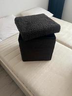 Opberg poef, Minder dan 50 cm, Vierkant, Minder dan 50 cm, Ophalen of Verzenden