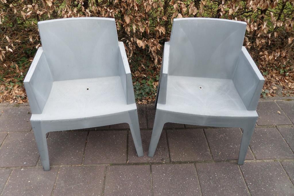 Tuinstoel(en) - 4 seizoenen - Siesta Garden Furniture 058, Ophalen, Zo goed als nieuw, Kunststof, Stapelbaar