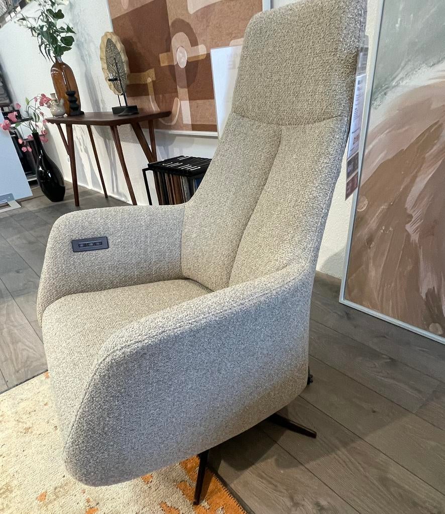 Blomira relaxfauteuil, Ophalen, Minder dan 75 cm, Nieuw, Stof