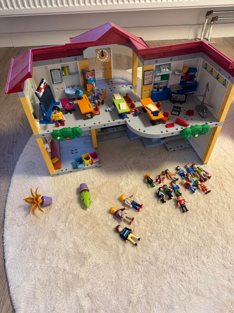 playmobil school, Ophalen, Zo goed als nieuw
