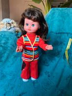 Mooi 3m popje vintage mekkerd zie foto’s, Verzamelen, Poppen, Ophalen of Verzenden, Gebruikt, Pop