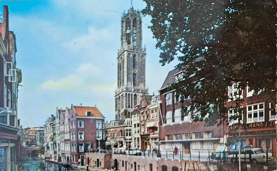 Utrecht, Verzamelen, Ansichtkaarten | Nederland, Verzenden, 1940 tot 1960, Gelopen, Utrecht