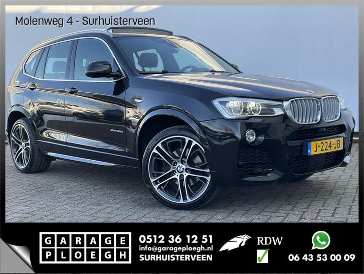 BMW X3 xDrive35D 313pk High Executive M-sport Pano.dak HUD L, Auto's, BMW, Bedrijf, Te koop, X3, 360° camera, 4x4, ABS, Achteruitrijcamera