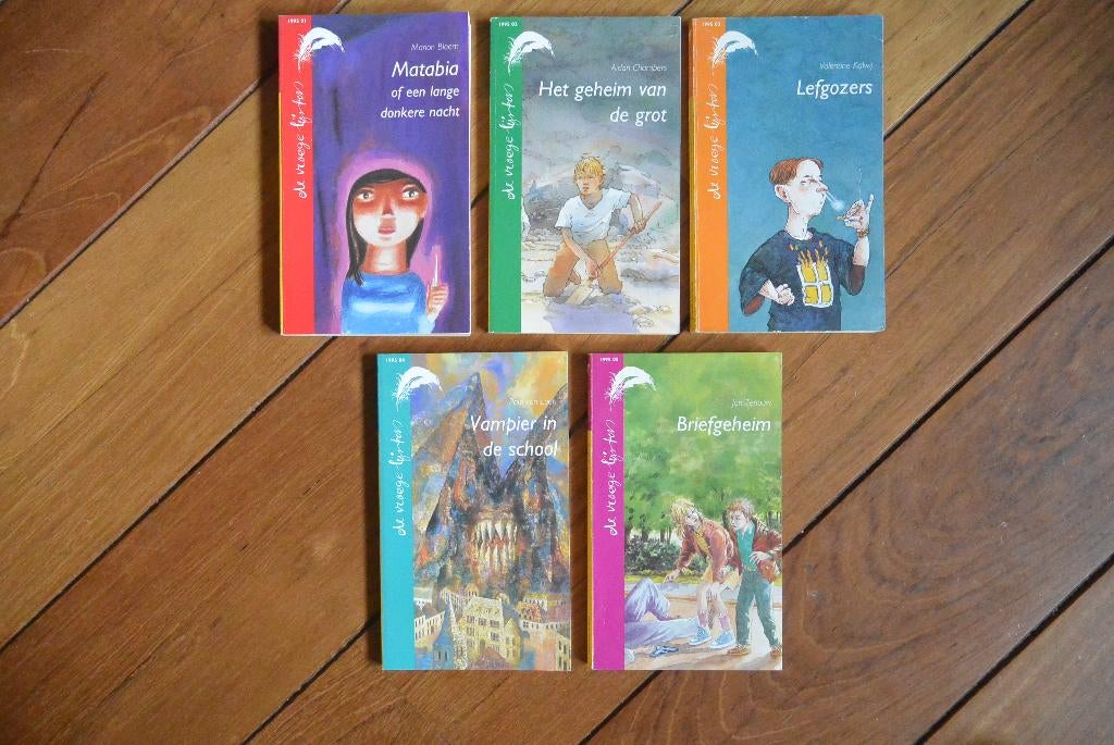 5x De vroege Lijsters 1995 Voor vanaf 10 jaar, Boeken, Ophalen of Verzenden, Gelezen, Diverse auteurs, Fictie