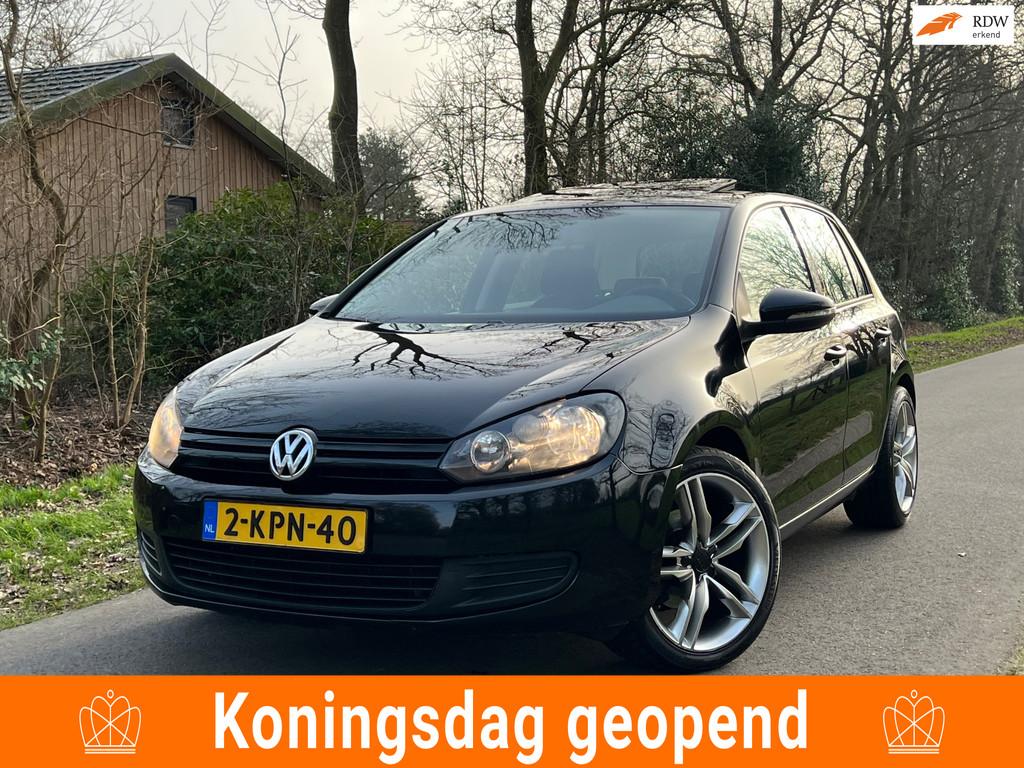 Volkswagen Golf 2.5 5-Cilinder | DSG + Dakje + Cruise + Clim, Euro 5, Gebruikt, Zwart, Overige carrosserieën