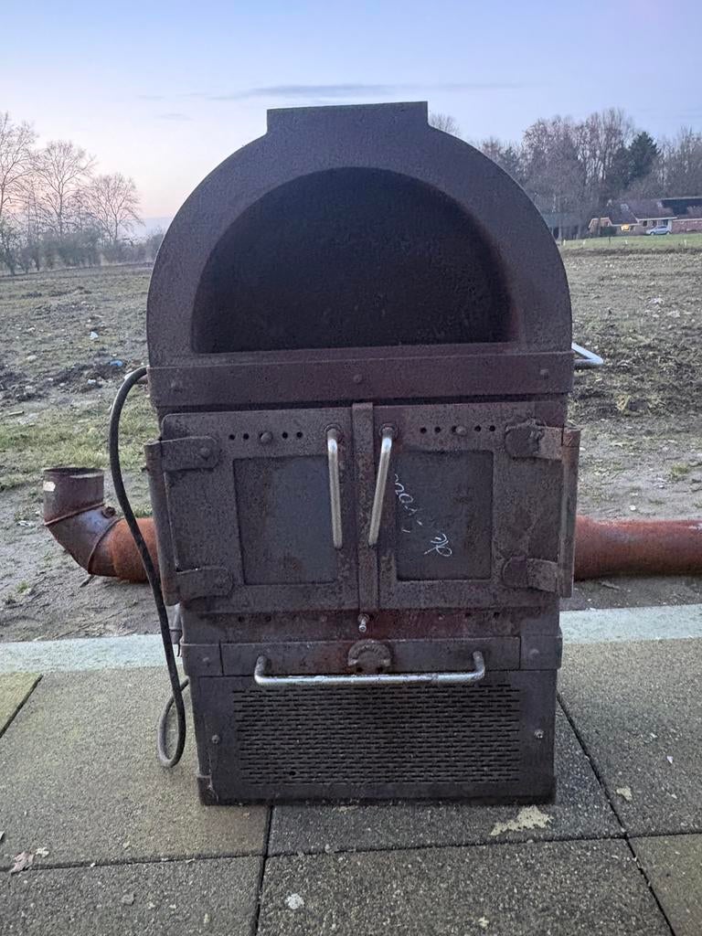 Houtkachel moet weg, Huis en Inrichting, Kachels, Ophalen, Gebruikt, Houtkachel, Vrijstaand