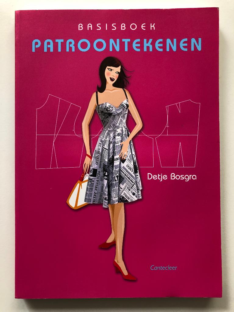 Basisboek patroontekenen, Boeken, Mode, Verzenden, Studie en Technieken, Zo goed als nieuw, Detje Bosgra