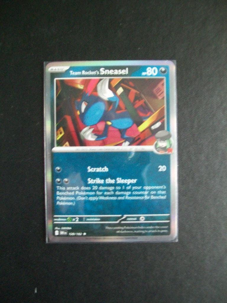 1075: Nieuwe Pokemon Kaart holo rare TEAM ROCKET's SNEASEL, Verzenden, Nieuw, Losse kaart, Foil