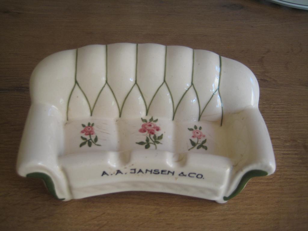 bank-asbak a.a. jansen & co den haag, Ophalen of Verzenden, Zo goed als nieuw, Overige typen