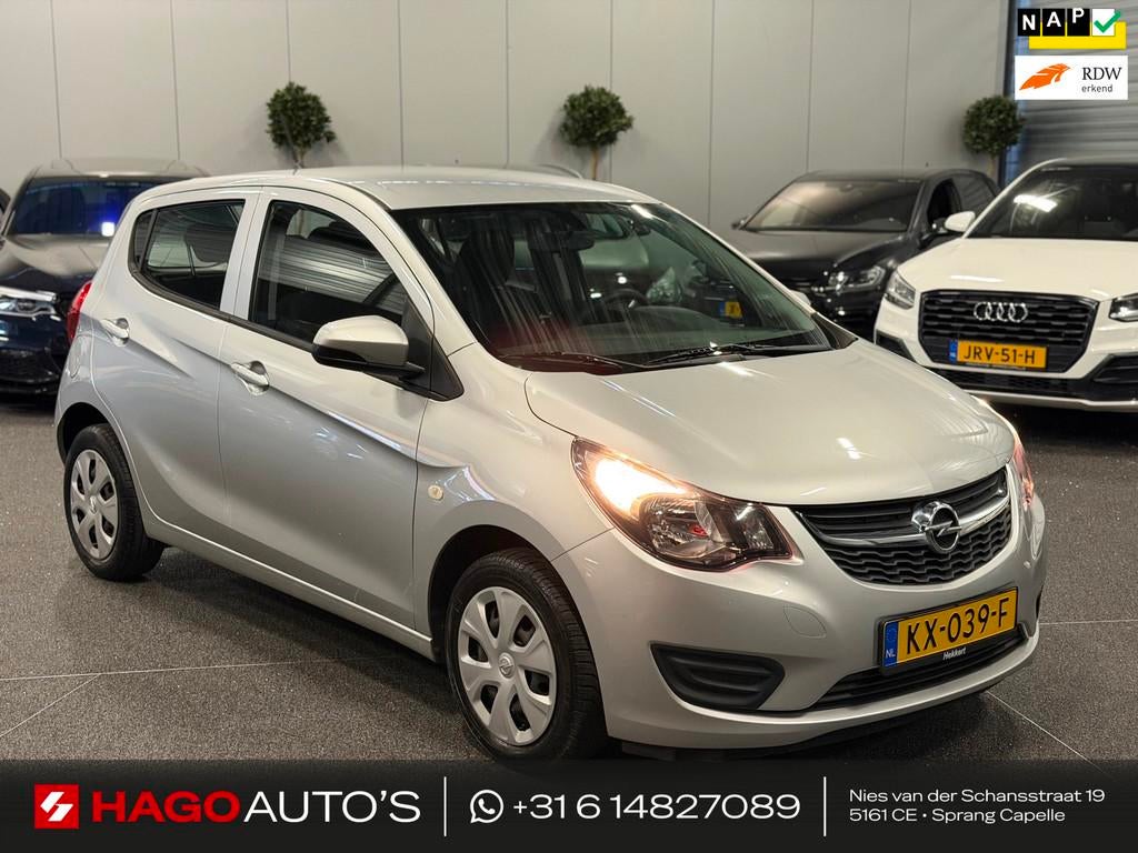 Opel KARL 1.0 ecoFLEX Edition AIRCO/CRUISE/BT-AUDIO/START-ST, Voorwielaandrijving, 839 kg, Stof, Gebruikt