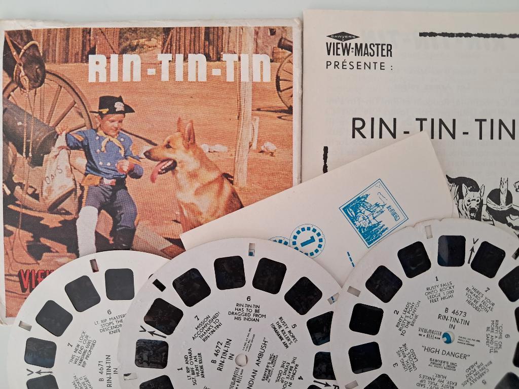 Viewmaster Rin Tin Tin, Ophalen of Verzenden, Gebruikt