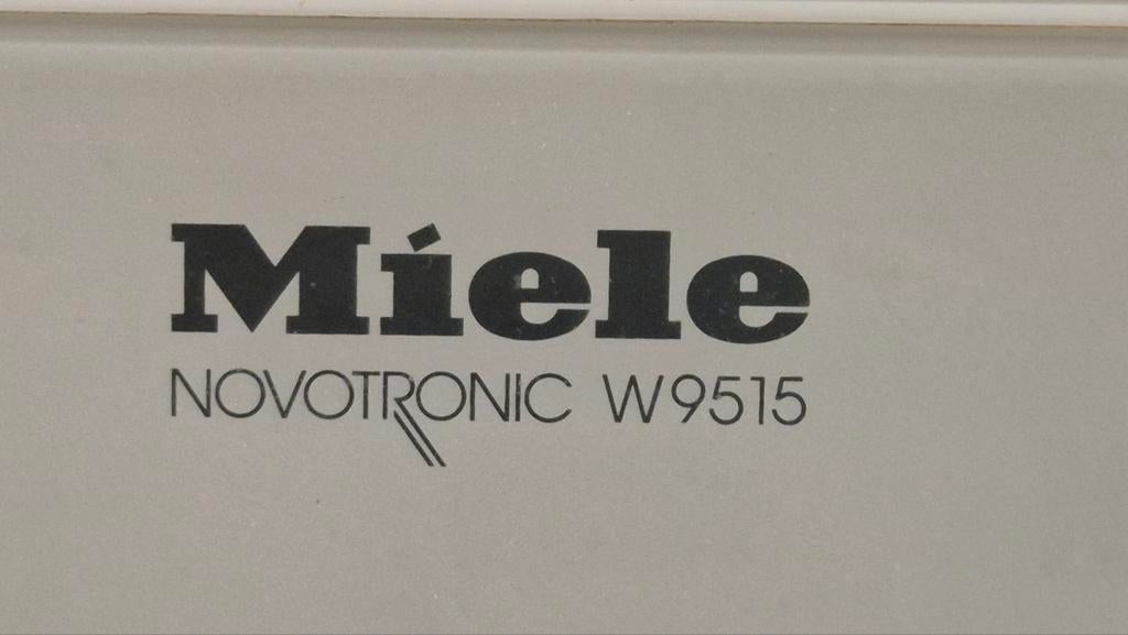 Miele Novotronic W9515 Wasmachine - Gebruikt, Ophalen, Gebruikt, Wolwasprogramma, Voorlader