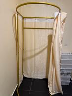 Gouden paskamer met crème gordijn, Ophalen of Verzenden, Zo goed als nieuw