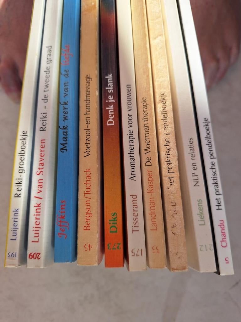 10 Ankertjes: Diverse Boeken over Gezondheid & Welzijn, Boeken, Ophalen of Verzenden, Gelezen