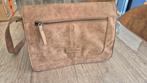 Enrico Beetti schoudertas, Ophalen of Verzenden, Zo goed als nieuw, Bruin, Overige merken