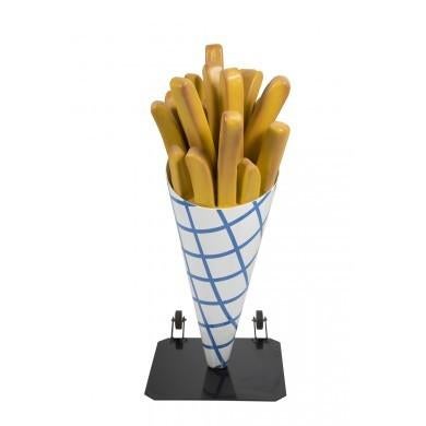 Patatzak Frietzak 140 cm - frietzak verrijdbaar polyester, Ophalen, HorecaBeelden, Overige typen, Nieuw