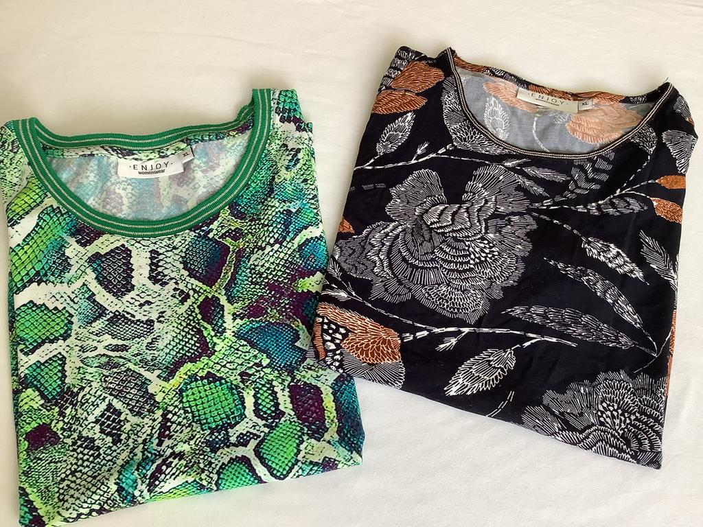 ENJOY / BONITA   t-shirts maat XL  =  44, Overige kleuren, Verzenden, Maat 46/48 (XL) of groter, Zo goed als nieuw