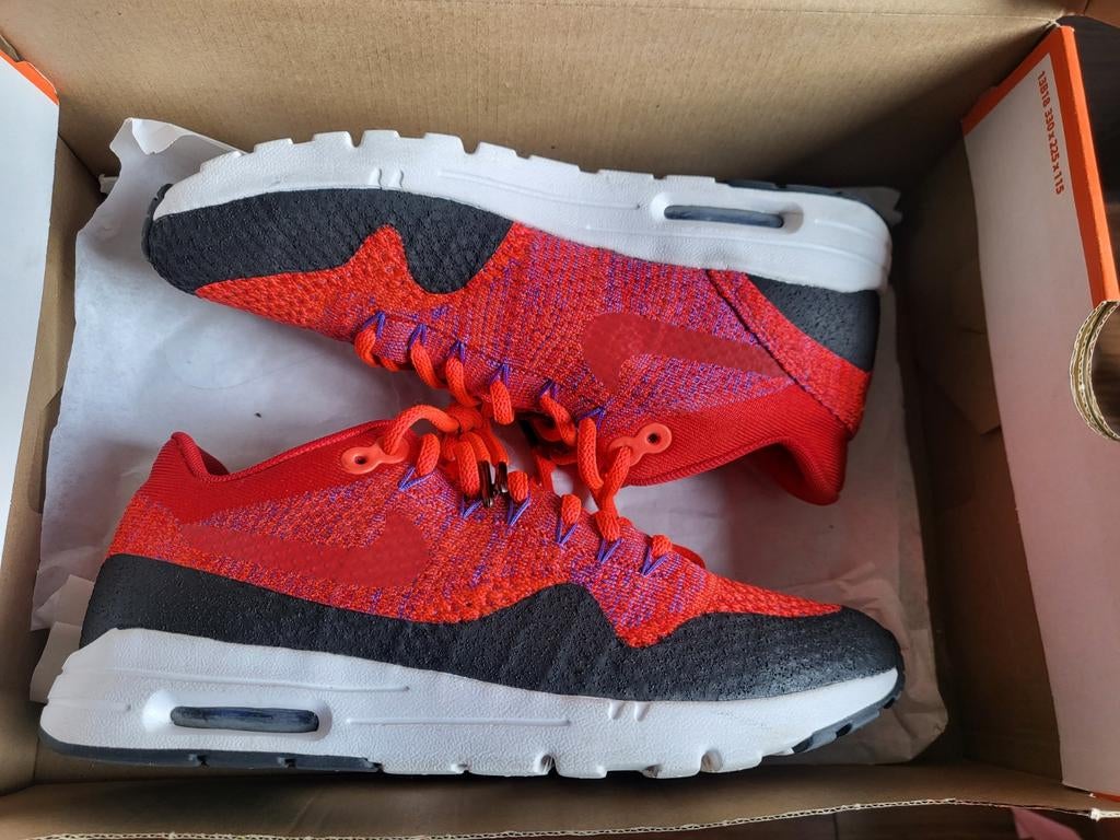 Nike air max 1 ultra flyknit 39 zgan patta waves qs og dlx, Ophalen of Verzenden, Sneakers of Gympen, Zo goed als nieuw, Rood