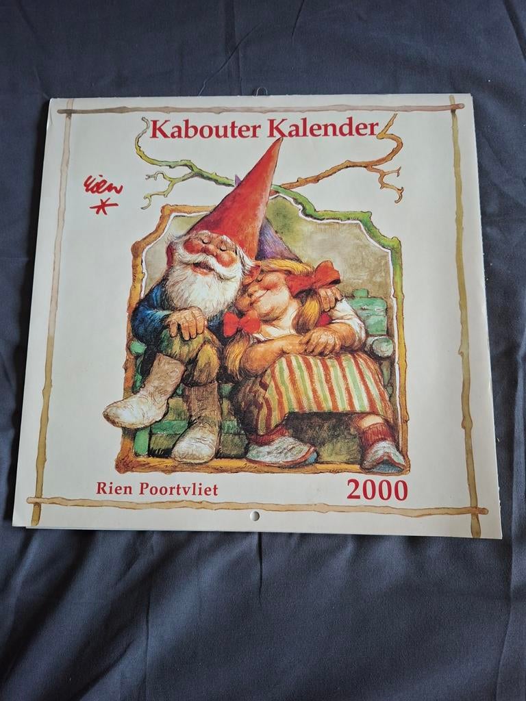 Kabouter kalender 2000 rien poortvliet, Ophalen
