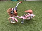 Puky kinderfiets youke 12 inch roze, Ophalen, Zijwieltjes, Puky, Minder dan 16 inch