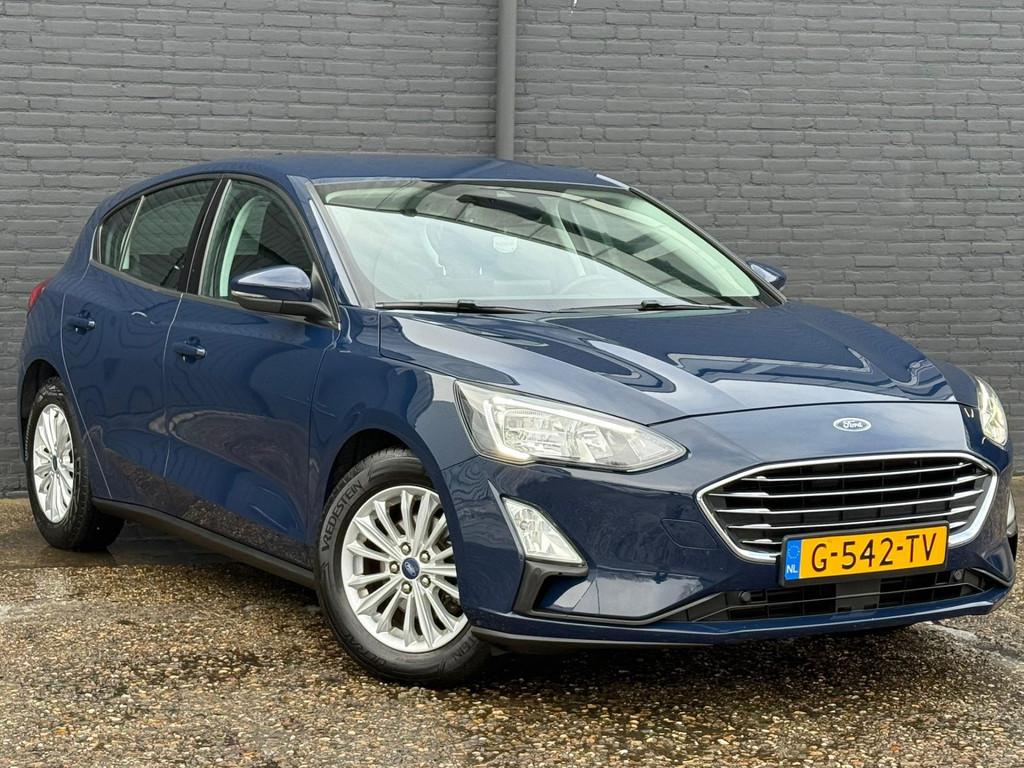 Ford Focus 1.0 EcoBoost Titanium Business CARPLAY | NAVI | P, 125 pk, Gebruikt, Euro 6, Blauw