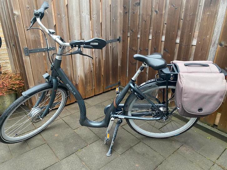 Lage instap Stella Superior Nantes Blue/Grey, Fietsen en Brommers, Elektrische fietsen, Gebruikt, Overige merken, Minder dan 47 cm