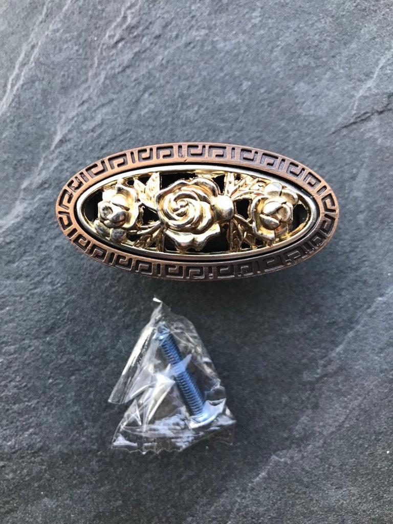 Chinees beslag voor chinese of oosterse kast handgreep ovaal, Huis en Inrichting, Woonaccessoires | Overige, Verburgt Vintage