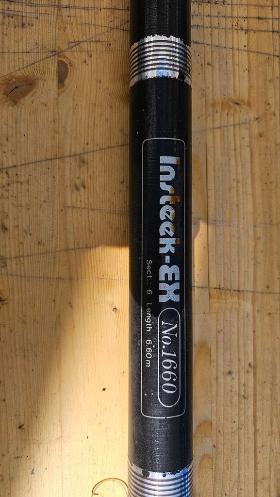 Inter-X3 Vaste Hengel No.1660 - 6.60m, Watersport en Boten, Ophalen, Gebruikt, Vaste hengel