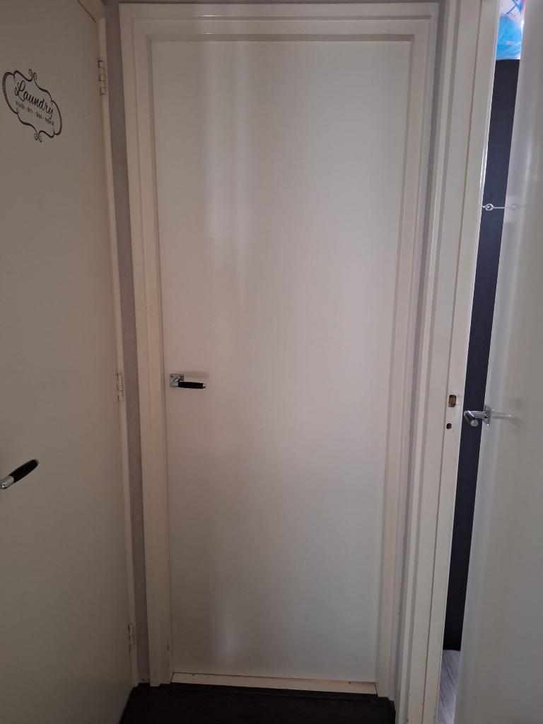 Binnendeur 73x201 linksdraaiend, Ophalen, Minder dan 80 cm, Binnendeur, 200 tot 215 cm