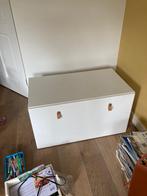 IKEA Stuva wit 2x met lade en greepjes en houten blad, Ophalen, Gebruikt, Tafel(s)