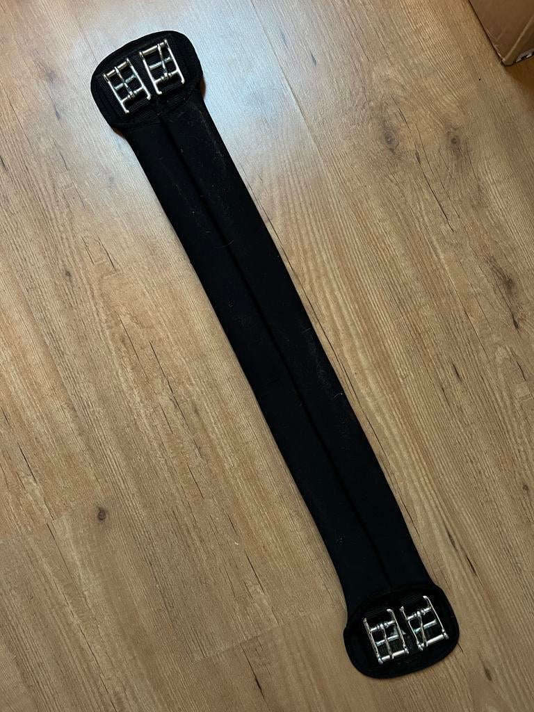 Kieffer Neopreen Singel 65 cm Zwart Dressuursingel, Ophalen of Verzenden, Gebruikt, Dressuur