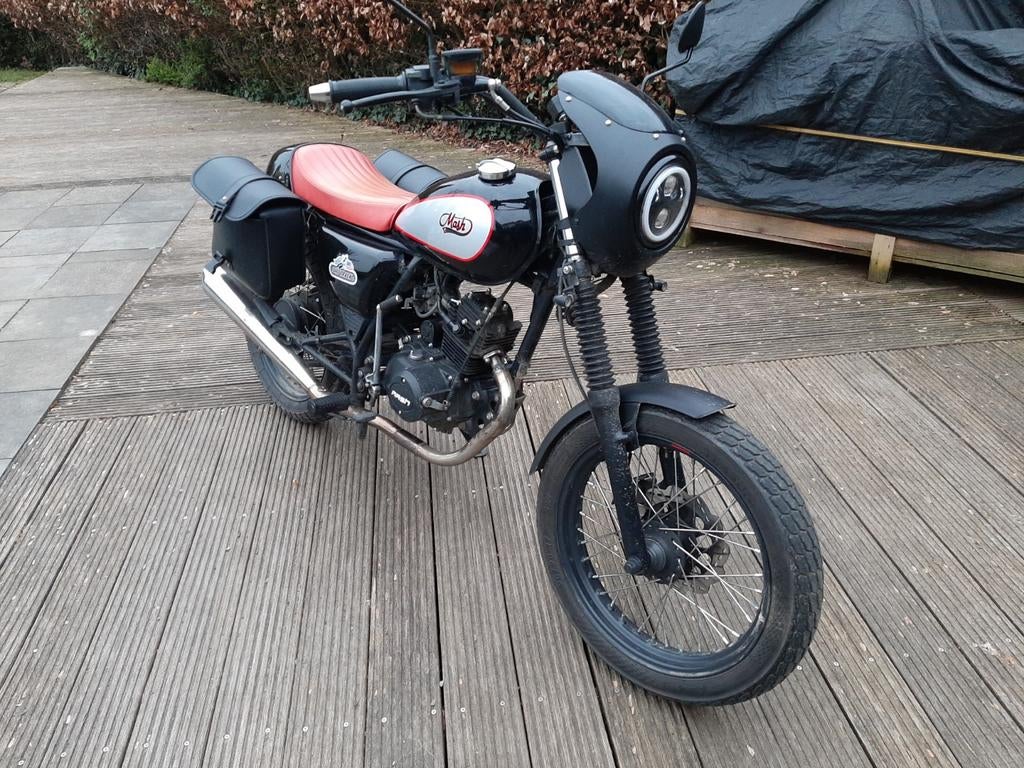 Mash 50 bromfiets, Ophalen