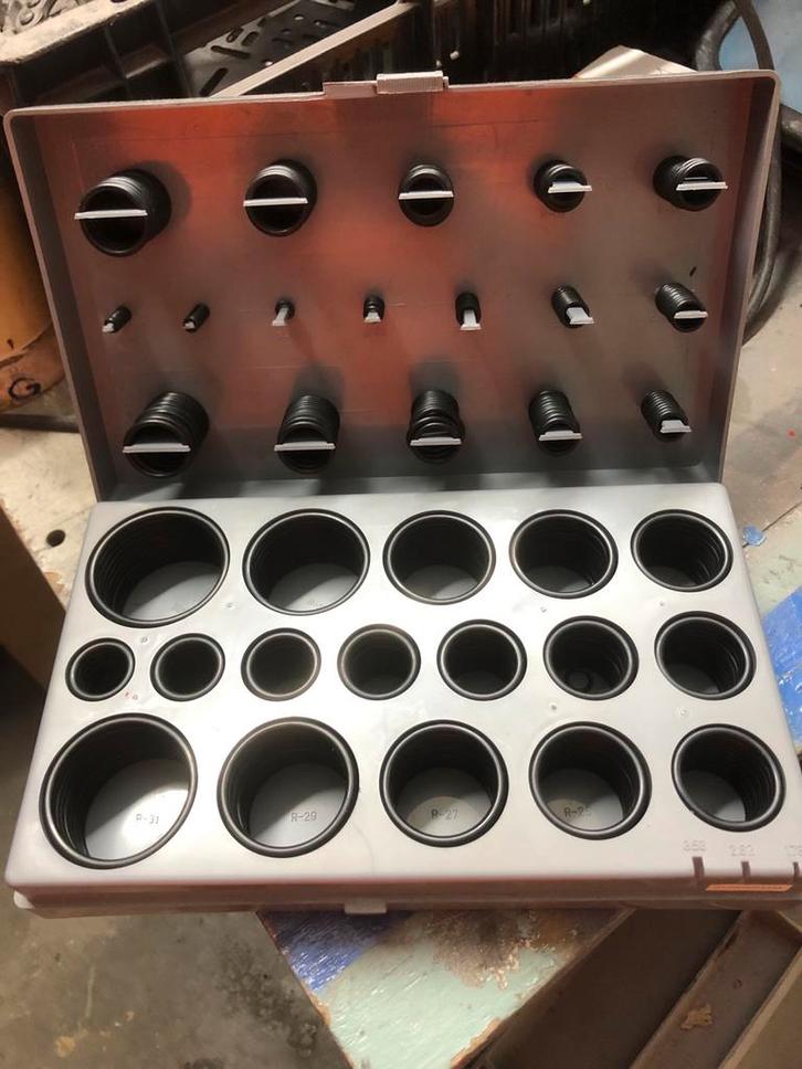 Mannesmann O-ringen rubber set, bijna compleet, Auto diversen, Autogereedschap, Nieuw, Ophalen of Verzenden