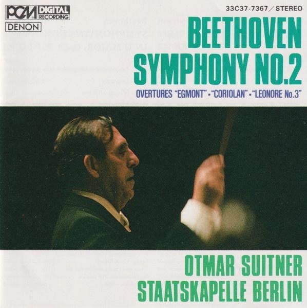 Beethoven Symphony no 2 Suitner (JP) CD, Cd's en Dvd's, Cd's | Klassiek, Gebruikt, Orkest of Ballet, Classicisme, Ophalen of Verzenden