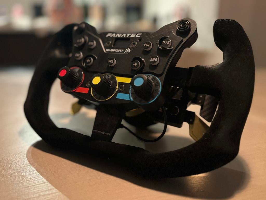 Fanatec Wheel  Custom, QR2 + magnetic flippers, Ophalen of Verzenden, Gebruikt