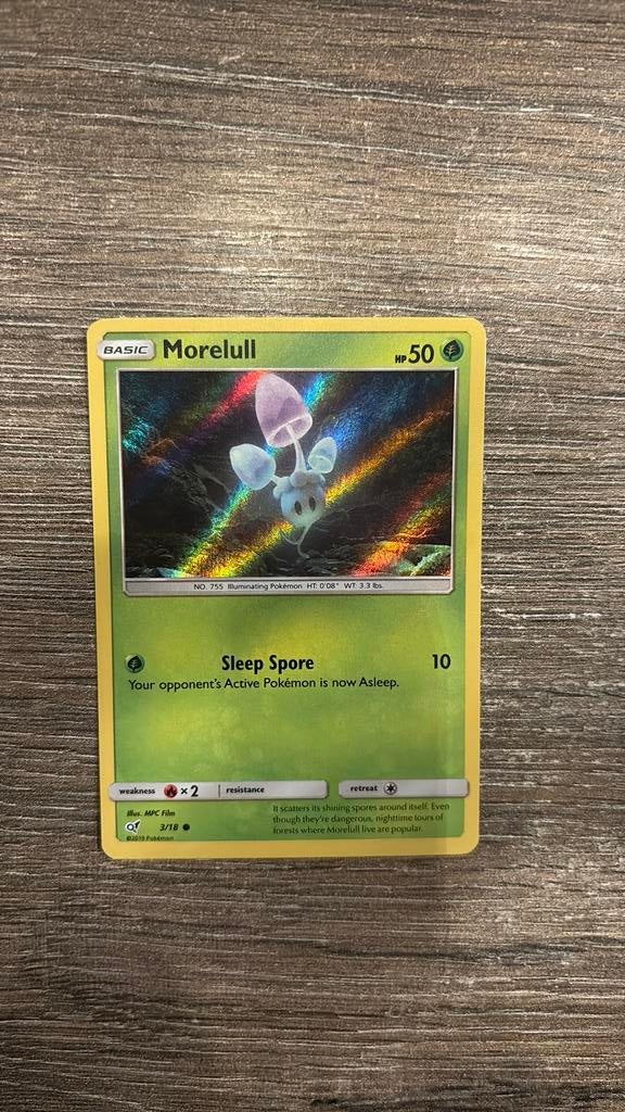 DET Morelull 3/18 holo, Ophalen of Verzenden, Zo goed als nieuw